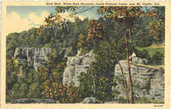 Rock Bluff, Ozark National Forest Postcard