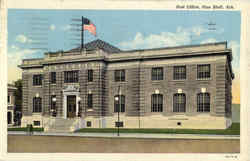 Post Office Pine Bluff, AR Postcard Postcard