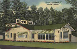 Mid-way Park Boles, AR Postcard Postcard