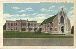 Central Christian Church Postcard