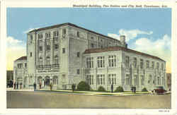 Municipal Building Fire Station And City Hall Texarkana, AR Postcard Postcard