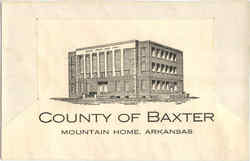 County Of Baxter Postcard