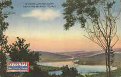 Beautiful Lake Fort Smith Postcard