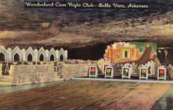 Wonderland Cave Night Club Postcard