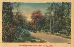 Greetings From Prattsville Arkansas Postcard Postcard