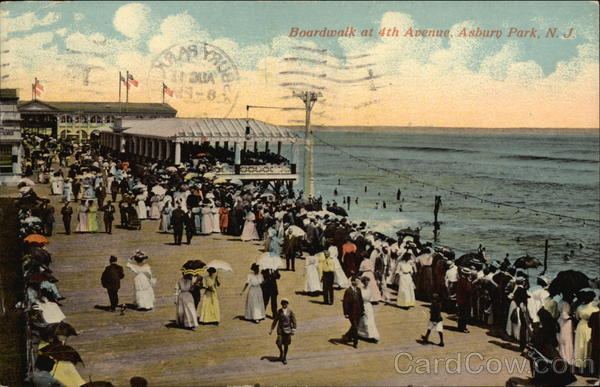 Boardwalk at 4th Avenue Asbury Park New Jersey