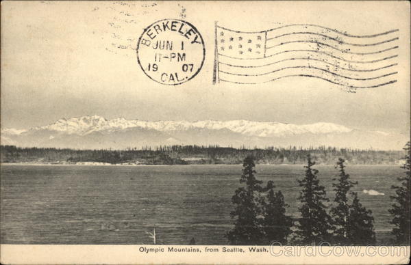 Olympic Mountain Seattle Washington