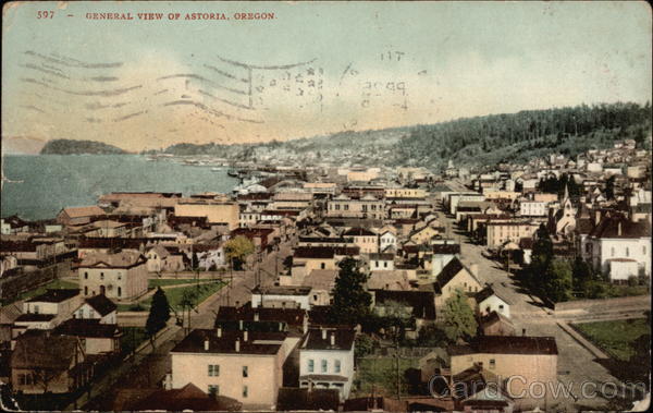 General View Astoria Oregon