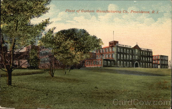Plant of Gorham Manufacturing Co Providence Rhode Island