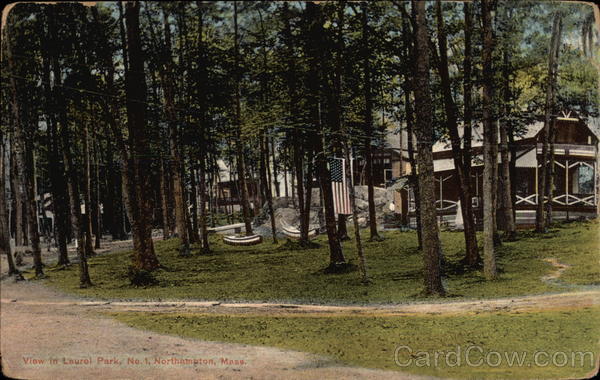 View in Laurel Park, No. 1 Northampton Massachusetts