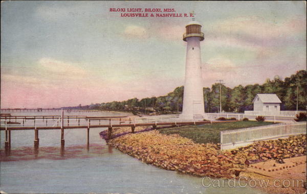Biloxi Light, Louisville & Nashville R.R Mississippi