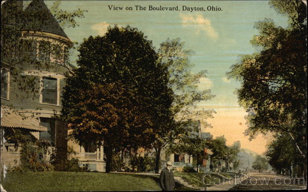View on the Boulevard Dayton Ohio