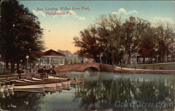 Boat Landing, Willow Grove Park Philadelphia Pennsylvania