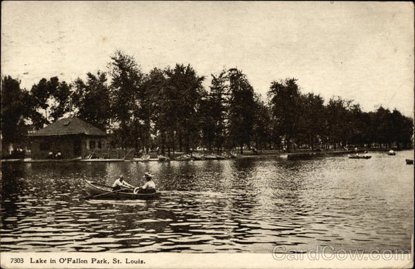 Lake in O'Fallon Park St. Louis Missouri