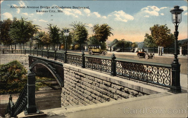 Anderson Avenue Bridge at Gladstone Boulevard Kansas City Missouri