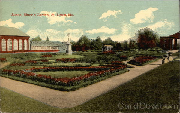 Scene, Shaw's Garden St. Louis Missouri