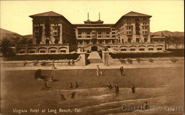 View of Virginia Hotel Long Beach California