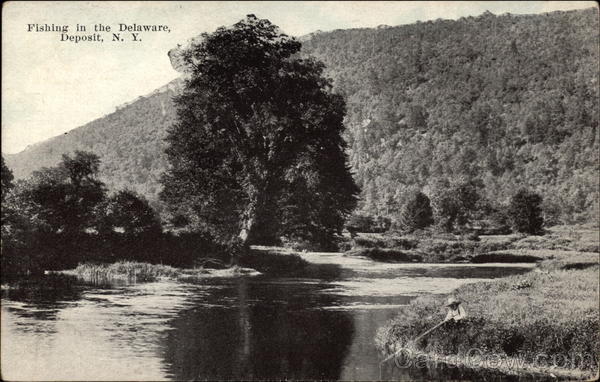 Fishing in the Delaware Deposit New York