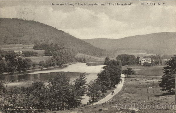 Delaware River, The Riverside, and The Homestead Deposit New York