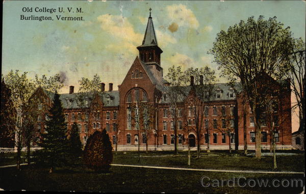 Old College U.V.M Burlington Vermont