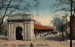 New City Market Postcard