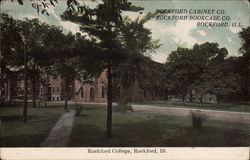 Rockford College Illinois Postcard Postcard
