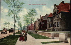 Lake Shore Drive Chicago, IL Postcard Postcard