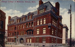Detroit College of Medicine Postcard
