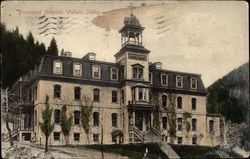 View of Providence Hospital Wallace, ID Postcard Postcard