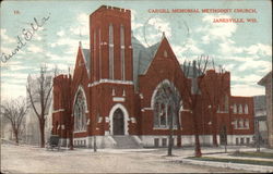 Cargill Memorial Methodist Church Janesville, WI Postcard Postcard