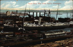 Moran Brothers Ship Yards Postcard