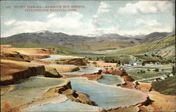 Pulpit Terrace, Mammoth Hot Springs Yellowstone National Park, WY Postcard Postcard