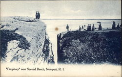 Purgatory near Second Beach Postcard