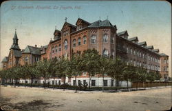 St. Elizabeth Hospital Lafayette, IN Postcard Postcard