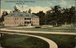 Administration Building, Soldiers' Home Postcard