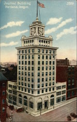 Journal Building Postcard