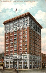 Wells Fargo & Co.'s Building Postcard