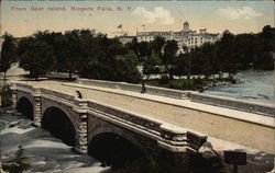 From Goat Island Niagara Falls, NY Postcard Postcard