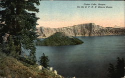 On the S.P.R.R. Shasta Route Postcard