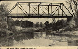 New Plum River Bridge Postcard