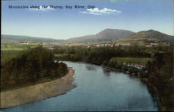 Mountains Along the Murray Bay River Postcard