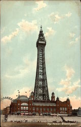 The Tower Blackpool, United Kingdom Lancashire Postcard Postcard