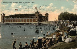Bathing Scene, Gordon Park Cleveland, OH Postcard Postcard