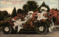 First Prize Winner - Rose Festival Postcard