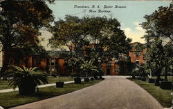 Butler Hospital, Main Building Postcard