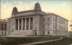 Syracuse University - Library New York Postcard Postcard