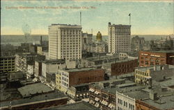 Looking Northeast from Baltimore Hotel Postcard