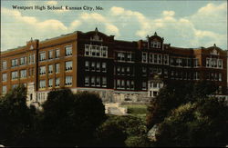 Westport High School Postcard