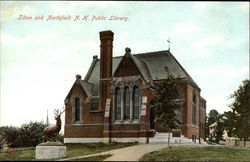 Public Library Northfield, NH Postcard Postcard