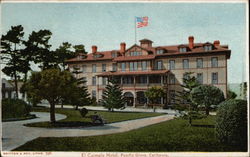 El Carmelo Hotel Pacific Grove, CA Postcard Postcard